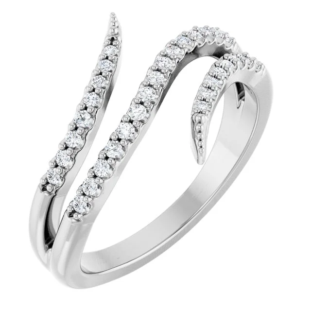 Accented Bypass Ring