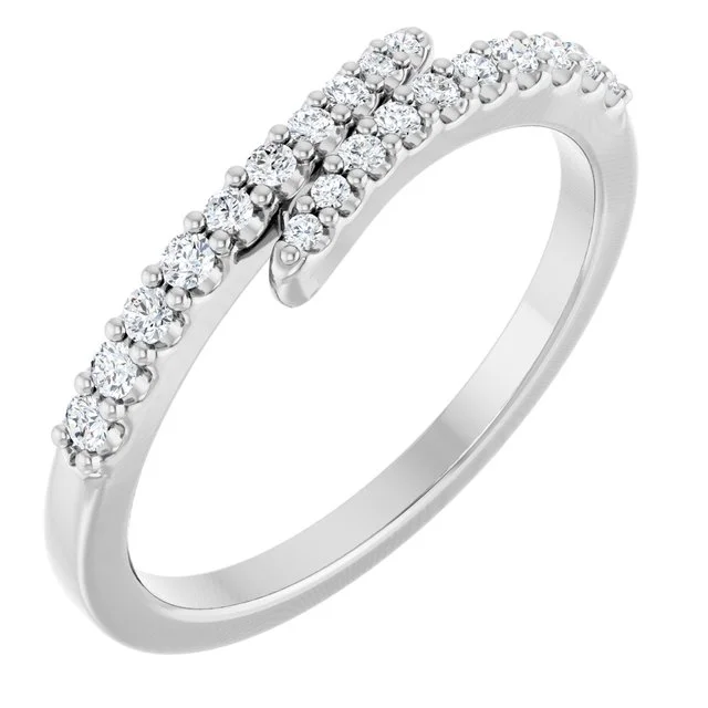 Accented Bypass Ring