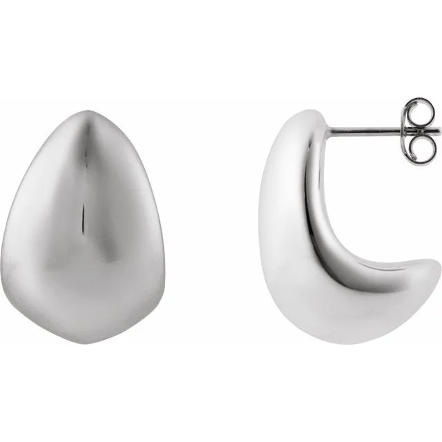 Electroform Teardrop Earrings