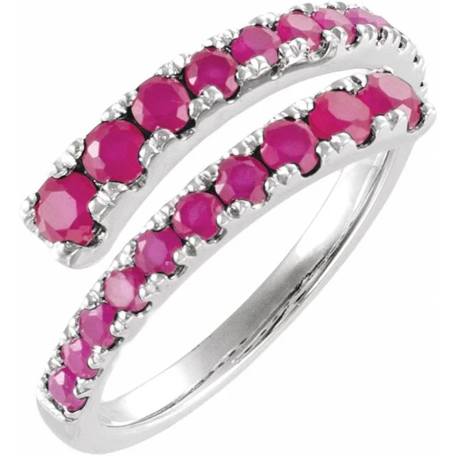 Lab-Grown Diamond Bypass Ring