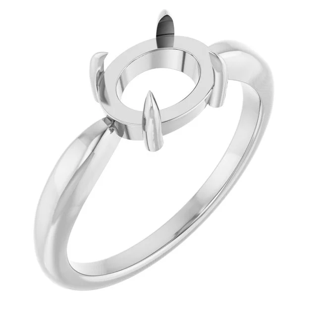 Claw-Prong Cabochon Ring